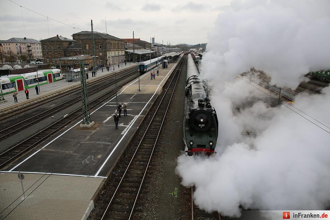 Hof-Plauener Dampftage - ein Eldorado für Eisenbahnfreunde