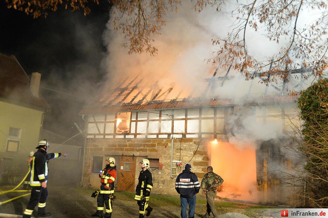 Scheunenbrand in Melkendorf II