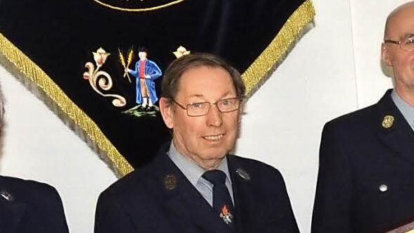 Die FF Rothenkirchen ernannte (v. l.) Horst Zinner, Dieter Zapf und Peter Seidel zu Ehrenmitgliedern.