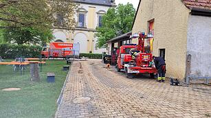 Feuerwehr Estenfeld hilft Familie von verstorbenem Kameraden