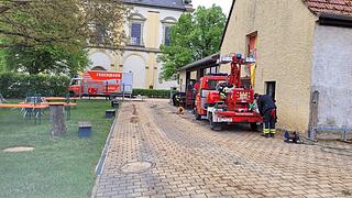 Feuerwehr Estenfeld hilft Familie von verstorbenem Kameraden
