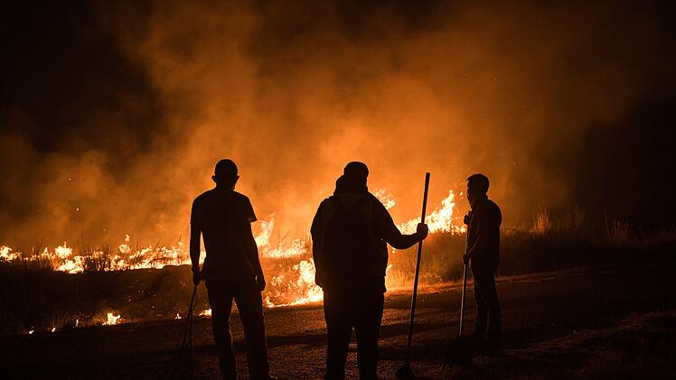 Waldbrände in Spanien