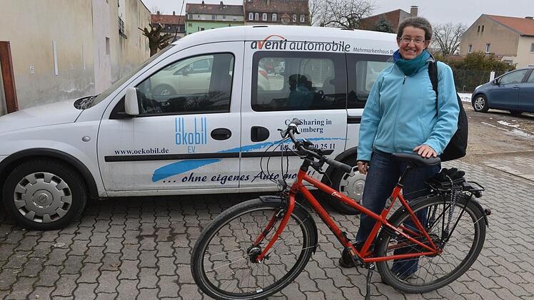 Brigitte Townes-Zahner setzt als freiberufliche Hebamme auf Carsharing.   Foto: Ronald Rinklef
