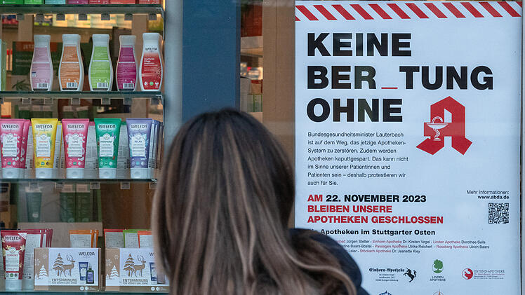 Apotheken-Protest in S&uuml;ddeutschland