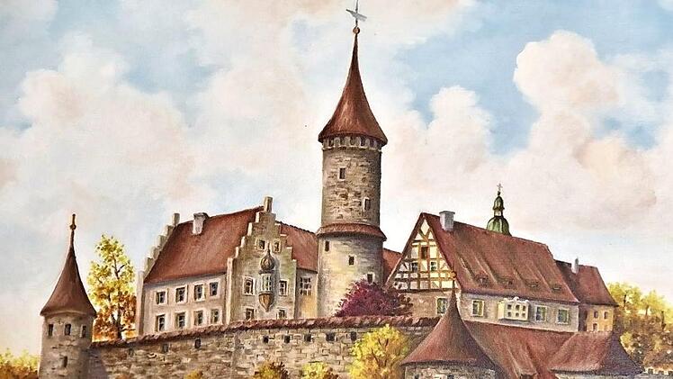 K&ouml;nigsberg hatte einst eine stattliche Burg (Bild von 1980).