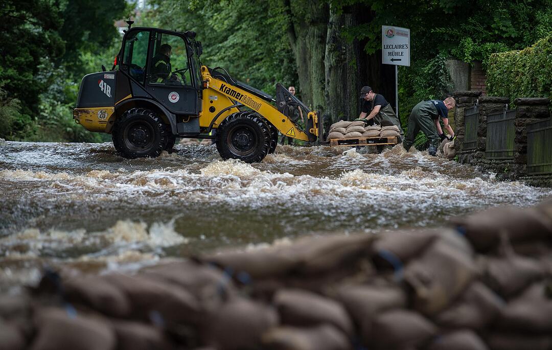 Dauerregen: Hochwasser in Teilen Deutschlands