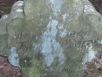Der Weinreichsstein im Limmersdorfer Forst Erich Olbrich