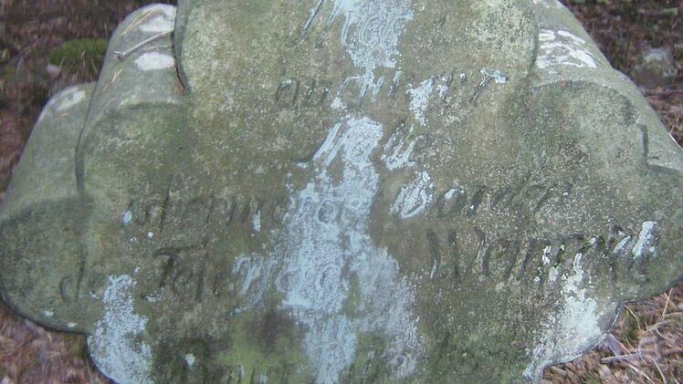 Der Weinreichsstein im Limmersdorfer Forst Erich Olbrich