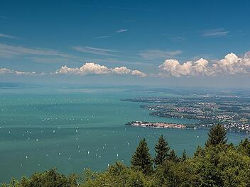 Der Bodensee als Dreiländereck ist eine beliebte Urlaubsregion.