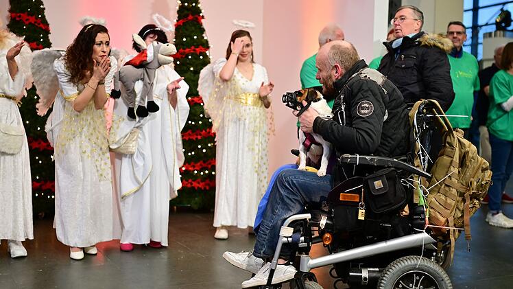 Weihnachtsfeier f&uuml;r Berliner Obdachlose
