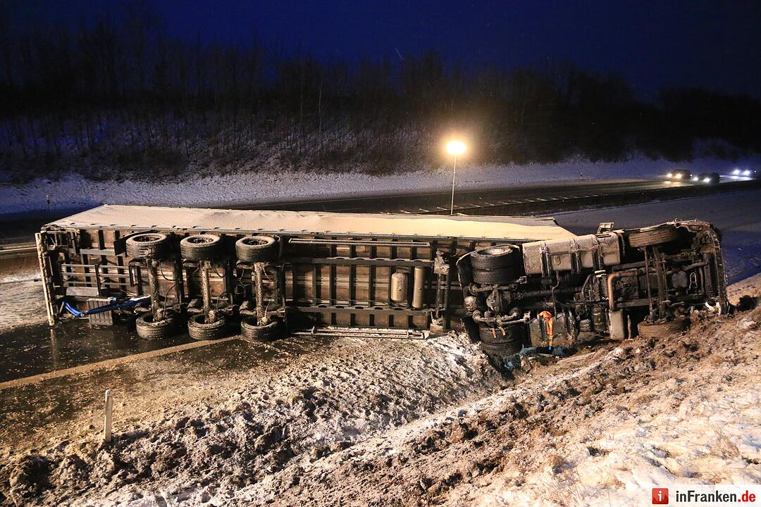 Unfall auf der A73 bei Hirschaid