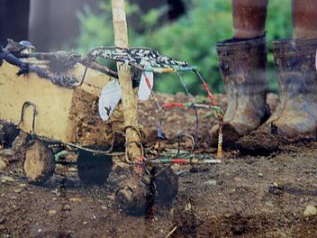 Die Fotos von Peter Rex zeigen oft harte Lebenswelten.    Foto: Richard Sänger