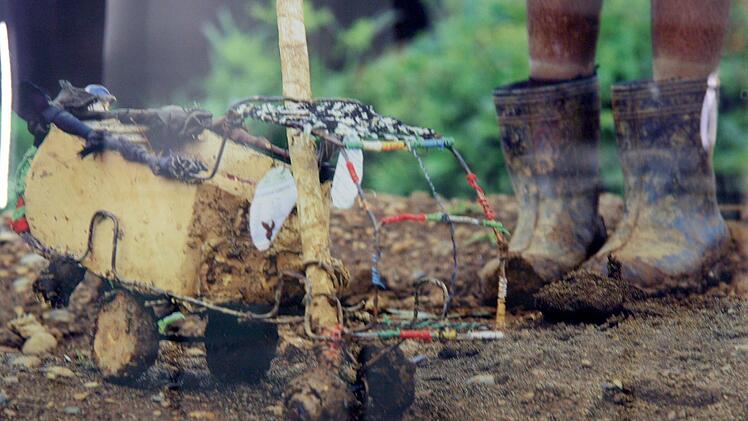 Die Fotos von Peter Rex zeigen oft harte Lebenswelten.    Foto: Richard Sänger