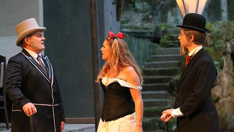 Die Bayerische Rundschau hatte ihre Leser zu "Dr. Jekyll und Mr. Hyde" an die Naturbühne Trebgast eingeladen. Foto: Jürgen Gärtner