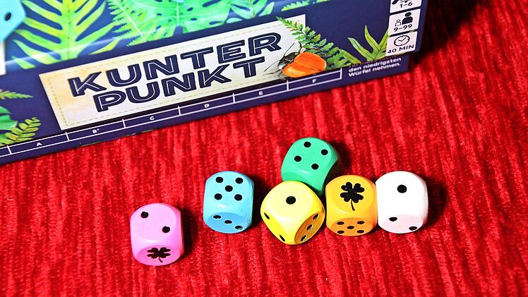 Spiele-Test Kunterpunkt -  Anspruchsvolles Würfelspiel  in Garten-Optik