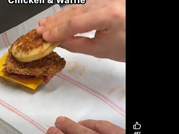 Neuer McDonald's-Burger - Zubereitung sorgt f&uuml;r Ekel