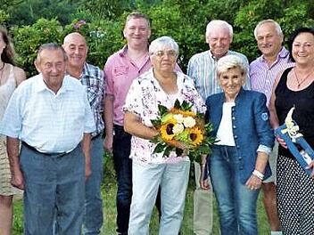 Die Geehrten der Gesangvereine Ködnitz und Heinersreuth Foto: Werner Reißaus