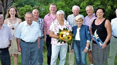 Die Geehrten der Gesangvereine Ködnitz und Heinersreuth Foto: Werner Reißaus
