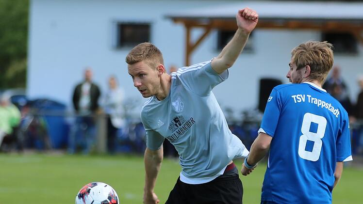 Patrick Stöth (am Ball) war zuletzt Co-Trainer beim FC Westheim. Foto: Sebastian Schmitt