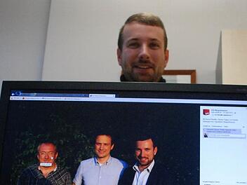 Der doppelte Stefan: Bürgermeister Rottmann und sein Facebook-Auftritt Foto: gf
