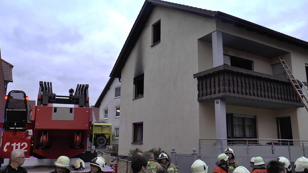 Haßfurt: Zwei Menschen sterben bei Brand