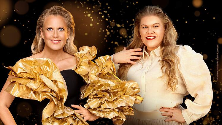 Bevor Barbara Schöneberger (links) die große Gala in Köln moderiert, präsentiert Comedienne Gisa Flake die Preisverleihung der kreativen Gewerke.