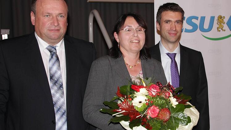 Ute Salzner wurde als Bezirkstagskandidatin nominiert.  Foto: Andreas Dorsch