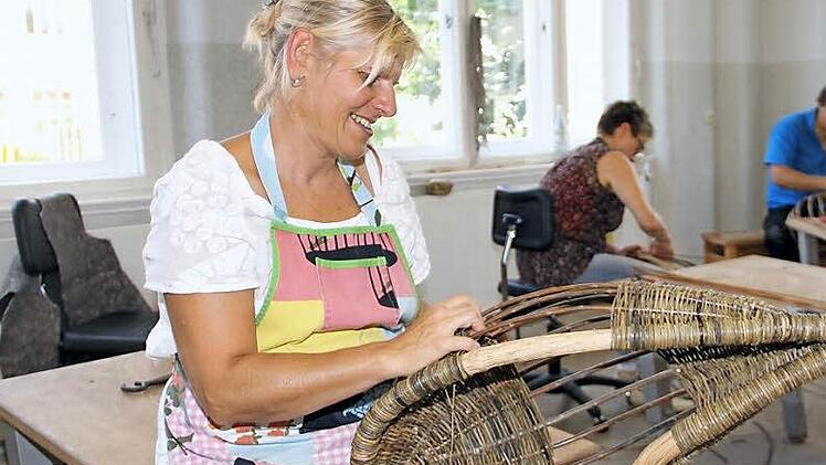 Flechtkurse und Workshops sollen künftig nicht nur zu bestimmten Anlässen, sondern ganzjährig angeboten werden.  Foto: Gerda Völk