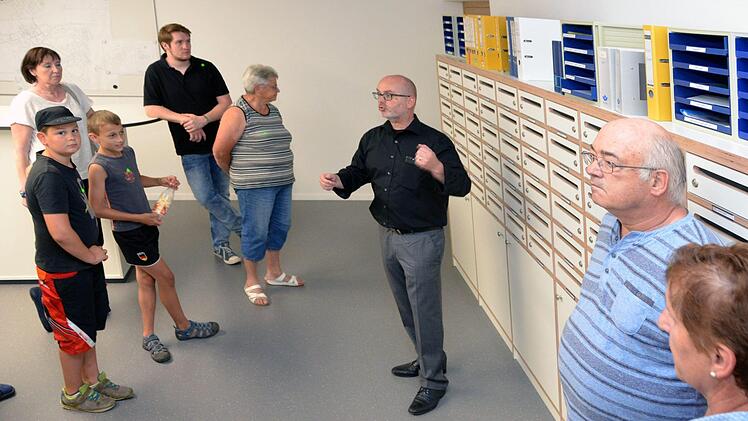Eindrücke vom Tag der offenen Tür im neuen Domizil der Bad Kissinger Stadtwerke.  Foto: Peter Rauch