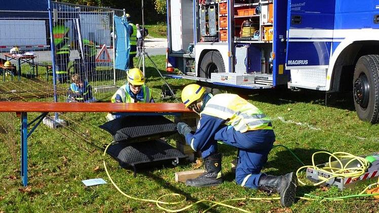 Impressionen vom THW-Wettkampf. Foto: Haju Badura