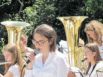 Die Bläserklassen der Musikvereinigung Ebensfeld überzeugtem beim Jugendkonzert. Foto: Otto Weidner