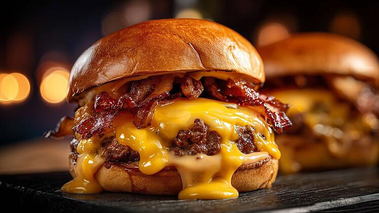 Allein schon die Pr&auml;sentation von Burgern soll die Geschmacksnerven aktivieren.