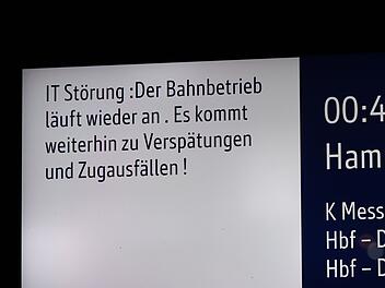 Funkst&ouml;rung im Zugverkehr