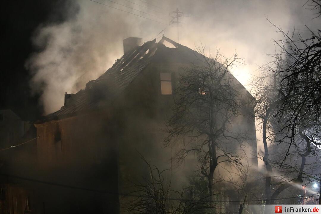 Bauernhof in Weißdorf bei Hof brennt ab