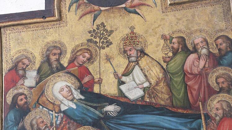 Um 1430 ist das Altarbild des Marientodes entstanden, das sich in der Stadtpfarrkirche befinden.