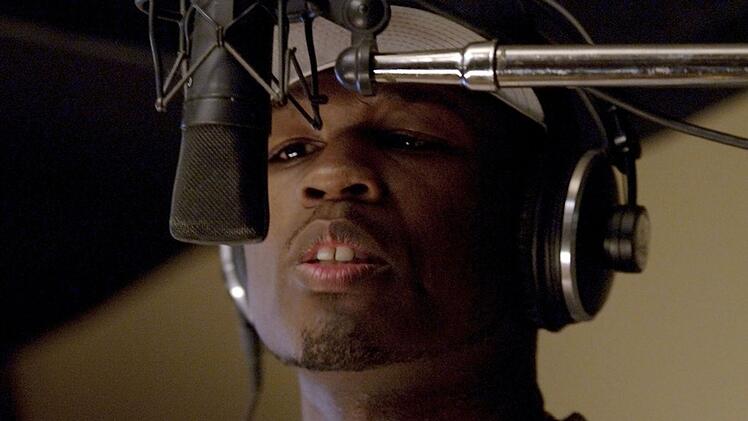 In "Get Rich Or Die Tryin'" (20005) spielte 50 Cent den Kleinkriminellen Marcus, der als Rapper Karriere macht.