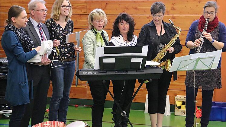 Feierstunde für die neue Rektorin Monika Hügel Foto: Gerd Schaar