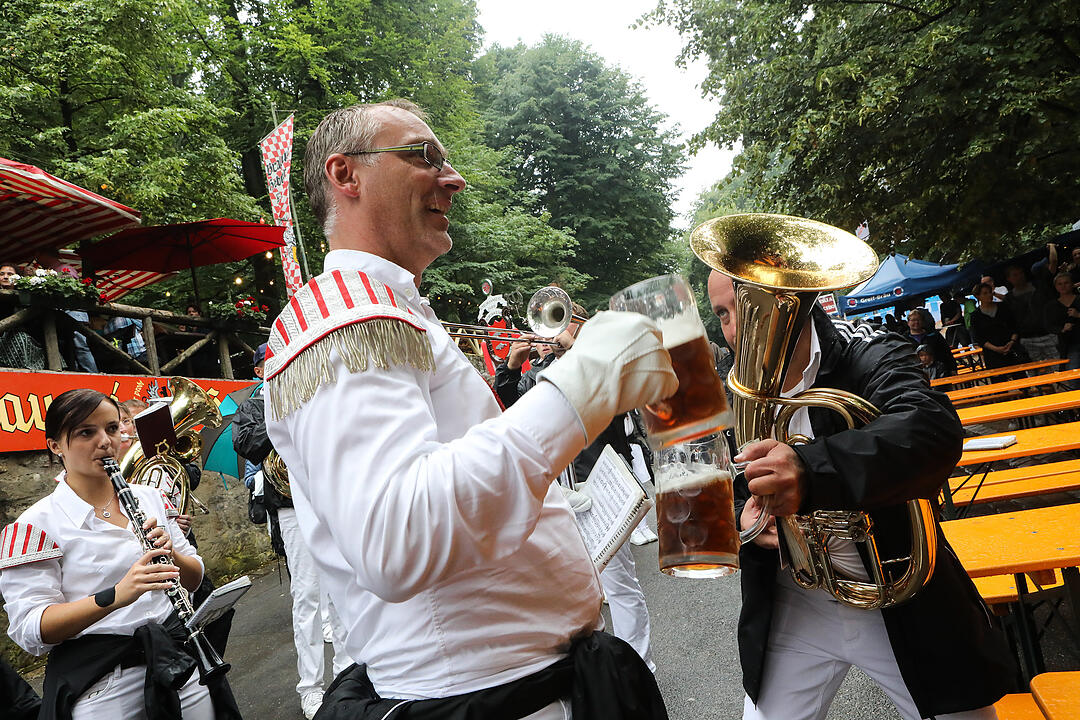 Forchheim; Annafestumzug; Annafeststimmung; Foto: Barbara Herbst