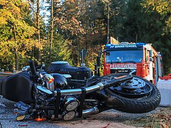 Bei einem Verkehrsunfall im Kreis Bayreuth ist ein Motorradfahrer schwer verletzt worden. Foto: News5/Merzbach