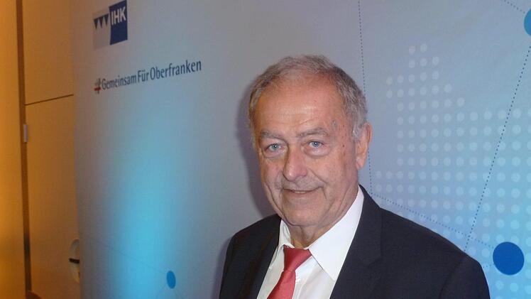 Franz Josef Radermacher im Bayreuther Kammersaal Foto: M. Litzlfelder