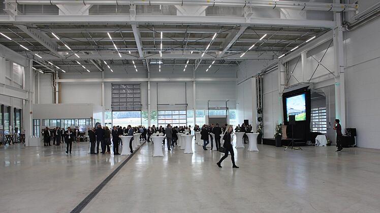 Blick in die Halle