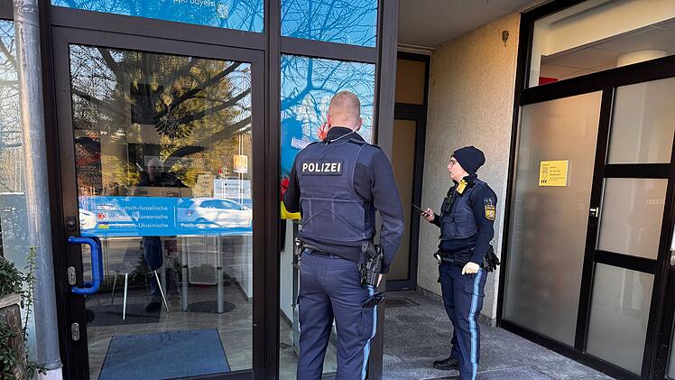 Aktion an Bayreuther AfD-Büro