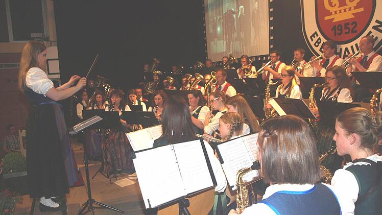 Konzert der Blaskapelle Ebenhausen  Foto: Stefan Geiger