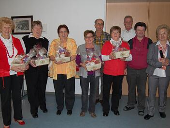 Der VdK Oberthulbas ehrte die eifrigsten Sammler. Folto: Günther Straub