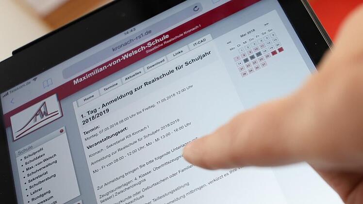 Im Mai 2018 gab es bereits eine Probeeinschreibung für eine Realschule in Pressig. Ein zweiter Anlauf könnte folgen. Foto: Archiv/Marian Hamacher