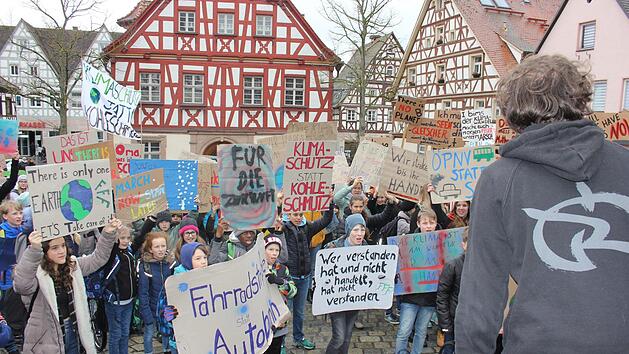 Klimaschutz ist ein hei&szlig;es Thema. Unser Foto zeigt eine Kundgebung der Bewegung "Fridays fur Future".  Foto: Bernhard Panzer (Archiv)