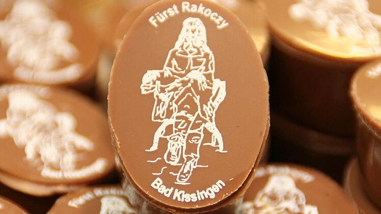 Sieht gut aus und schmeckt köstlich: die Rakoczy-Praline Fotos: Werner Vogel