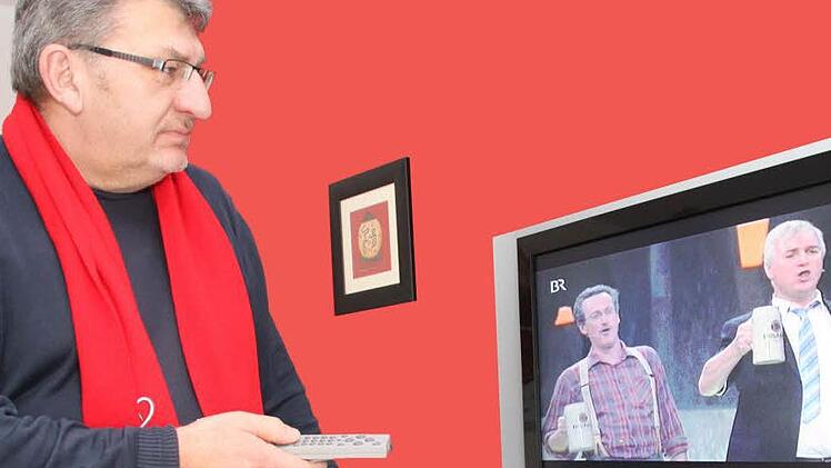 Wolfgang Hoderlein, der neue Chef der Fränkischen Bunds, ärgert sich über das Bayerische Fernsehen. Foto: Stephan Tiroch