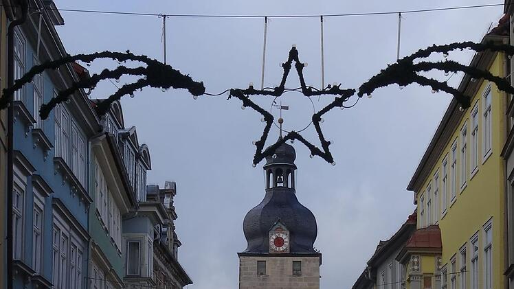 Uhr am Judentor in CoburgFoto: Jochen Berger