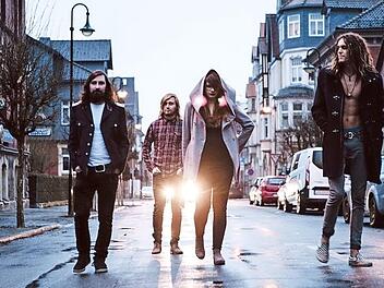 Klappe zu, Affe tot? Nicht so bei Apollo Apes! Die vier affen&auml;hnlichen Musiker m&ouml;chten dem Homo Sapiens als Zuh&ouml;rer wieder etwas zutrauen.  Foto: PR-Bandfoto